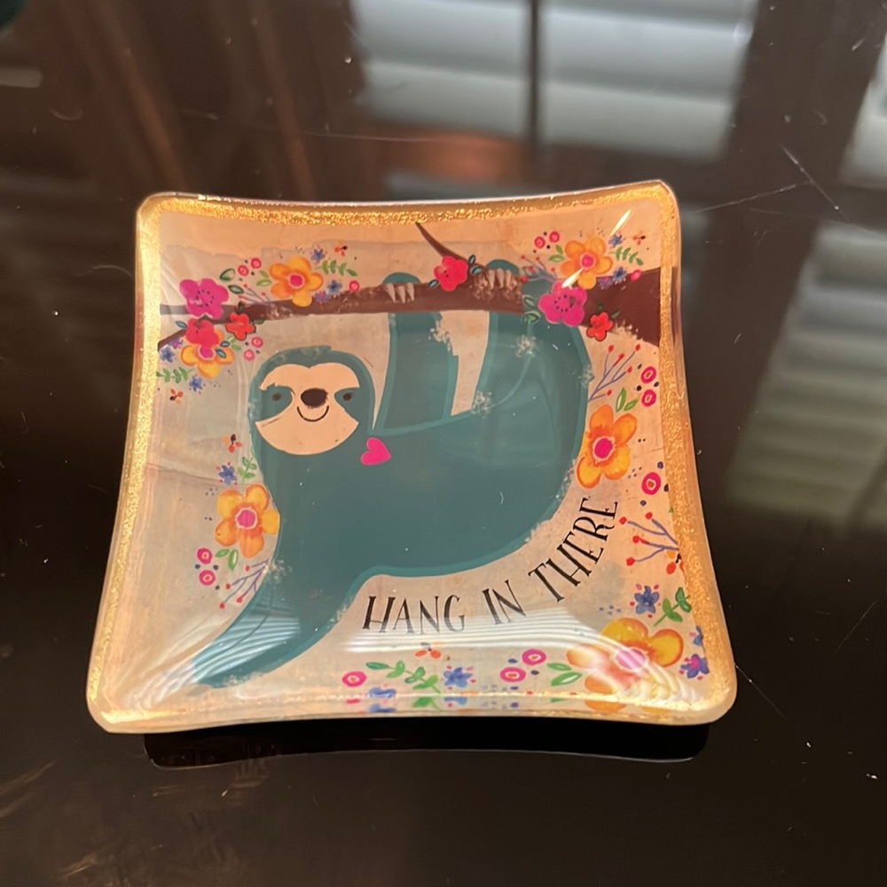 Sloth Natural Life Jewelry Dish 💎🦥